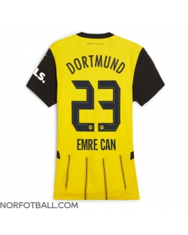 Billige Fotballdrakt Borussia Dortmund Emre Can #23 Replika Hjemmedrakt Dame 2024-25 Kortermet